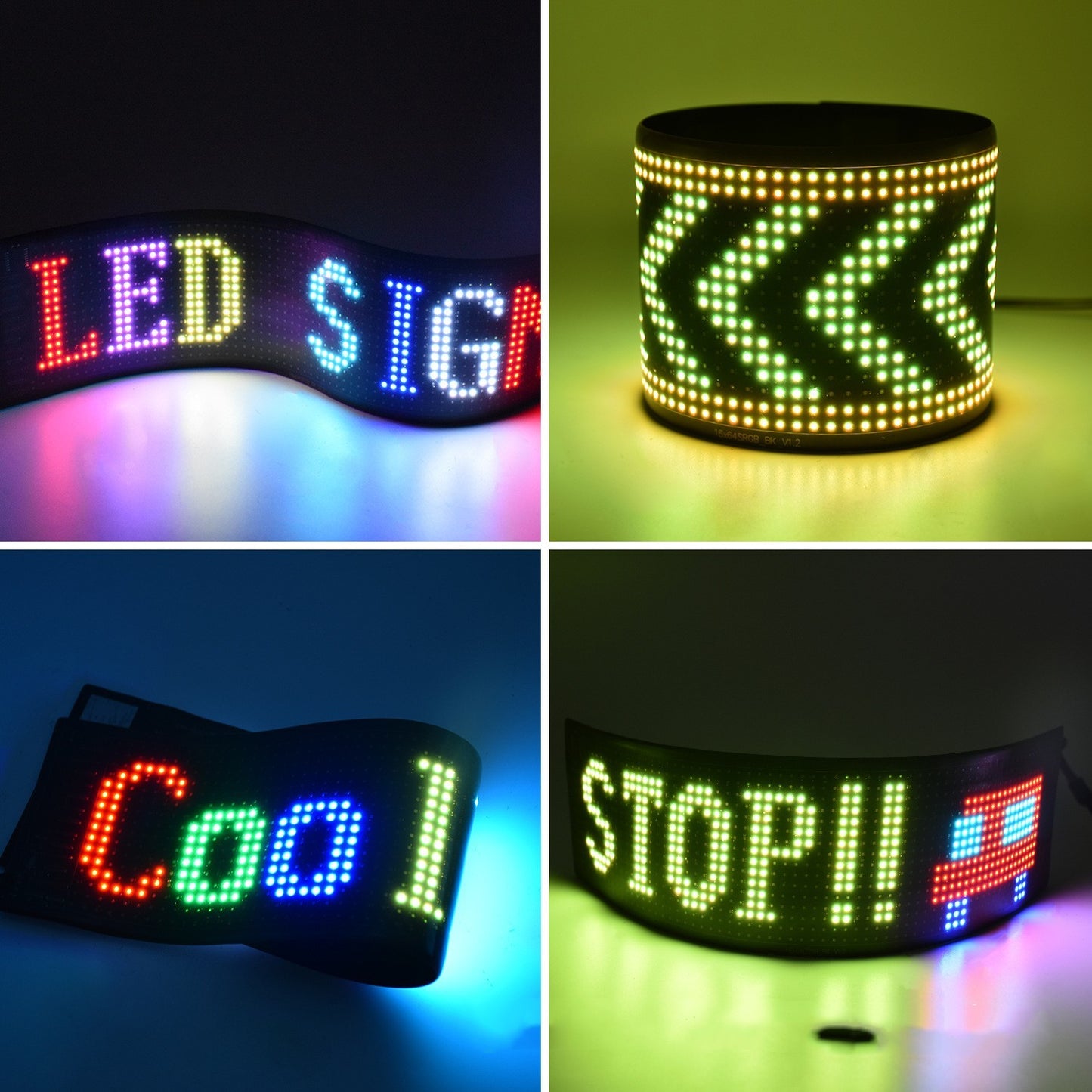 Programmable Car LED Sign LED Full-color