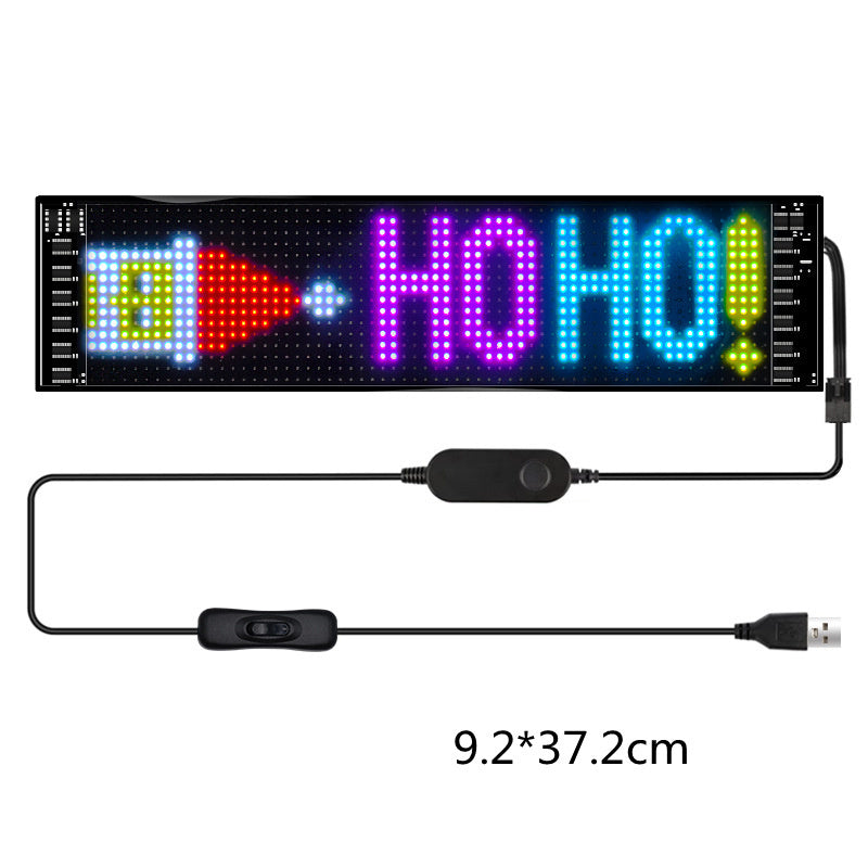 Programmable Car LED Sign LED Full-color