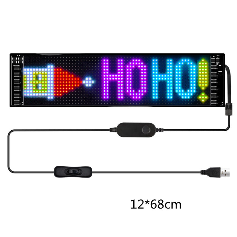 Programmable Car LED Sign LED Full-color