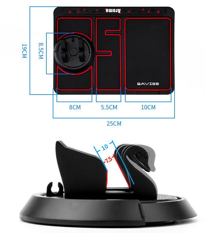 Non-Slip Car Phone Pad For 4-in-1