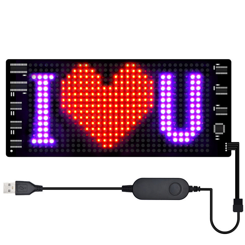 Programmable Car LED Sign LED Full-color